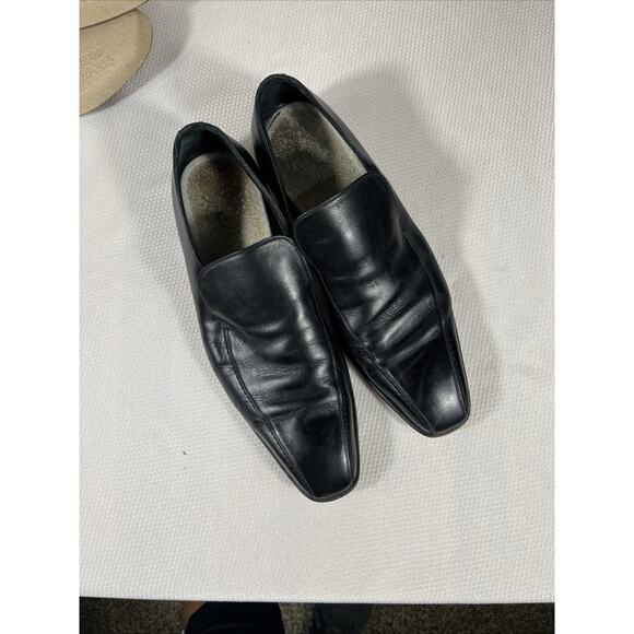 Dolce & Gabbana Men’s Black Leather Slip On Loafers Size 9. - Picture 16 of 16